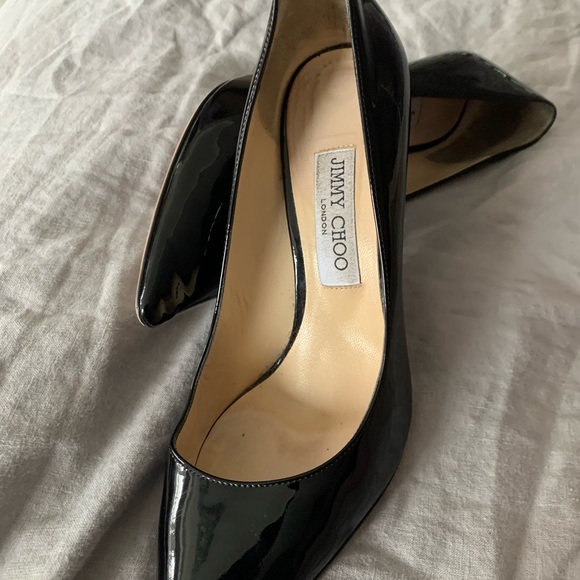 Black Jimmy Choo high heels - Picture 4 of 8